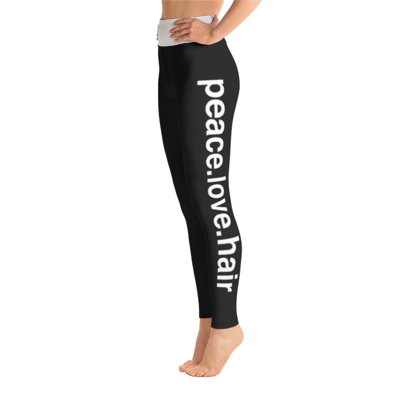 Pink Violin Yoga Leggings Capris - Made in Canada | Compression Leggings  Made of Performance Knit Fabric